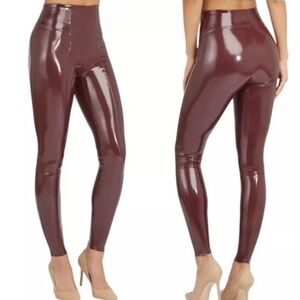 Spanx patent leather-Petite